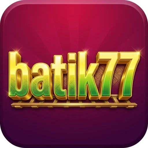 batik77 Logo - Resmi